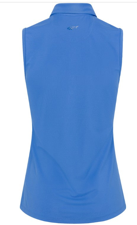 Greg Norman Freedom Micro Pique Sleeveless Polo (Multiple Colors)
