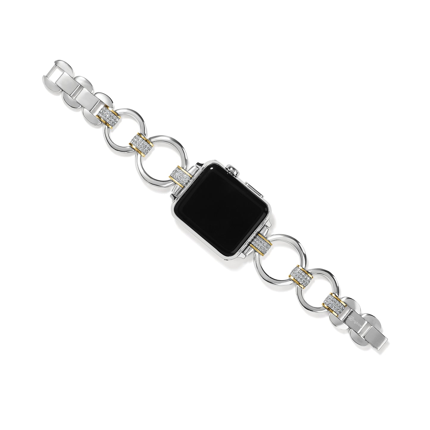 Brighton Meridian Tempo Apple Watch® Band in Silver/Gold