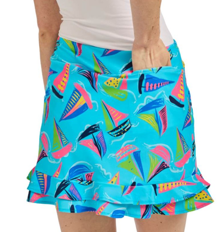 Tzu Tzu STELLA Set Sail SKORT 16"