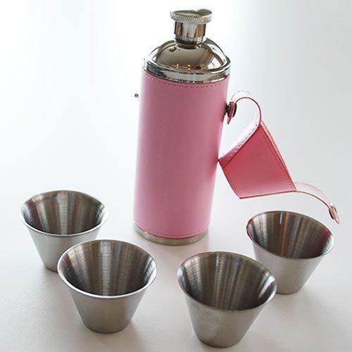 Birdie Bottle Flask - 12oz (Pink) - Gals on and off the Green