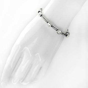 Brighton Monte Carlo Hinged Bangle - Gals on and off the Green