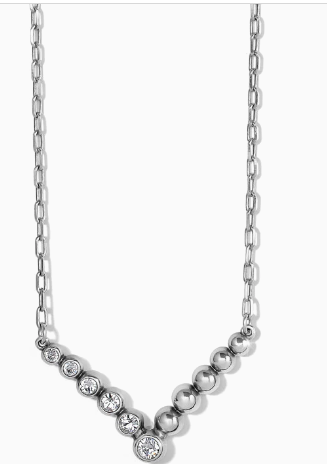 Brighton Twinkle Granulation V Necklace