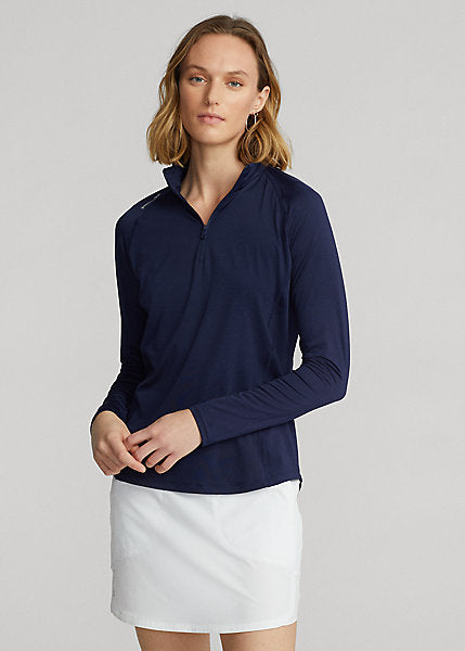 Ralph Lauren Jersey Quarter Zip Pullover (Multiple Colors)