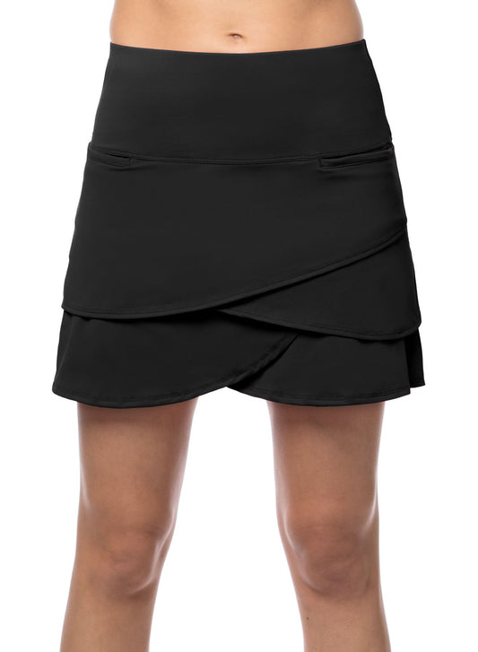 Lucky In Love Scallop Skort 15.5" (Essentials Multiple Colors)
