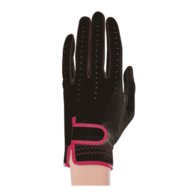 Nailed Golf Luxury Black/Fuchsia Golf Glove - Gals on and off the Green