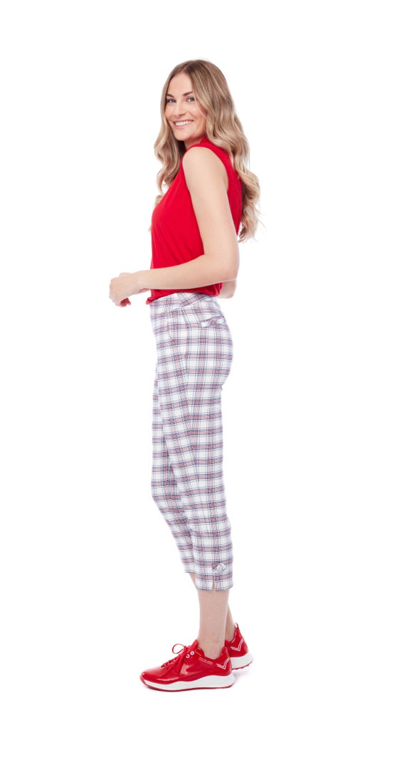Swing Control Picnic Cropped Golf Pant