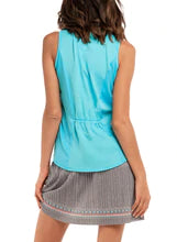 Lucky In Love Desert Vibes Ruching Along Tank