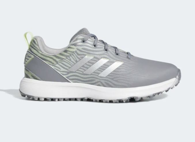 Adidas S2G Spikeless Shoe Grey/Silver/Lime
