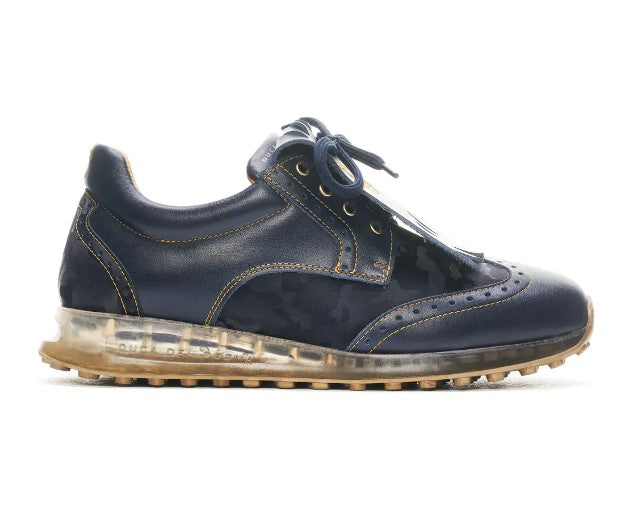 Duca Del Cosma Bellezza Navy Golf Shoe