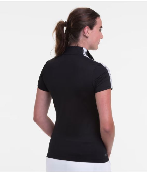 EPNY Retroactive Short Sleeve Trim Mock Polo