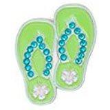 Bonjoc Swarovski Crystal Flip-Flops Ball Marker - Gals on and off the Green