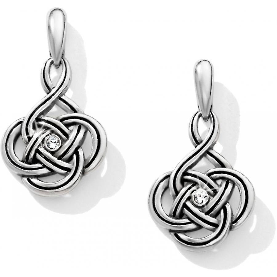 Brighton Interlok Petite Post Drop Earrings - Gals on and off the Green