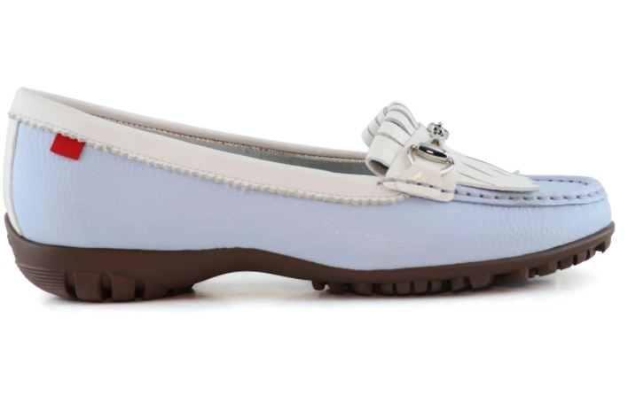 Marc Joseph Lexington Golf Shoe in Baby Blue