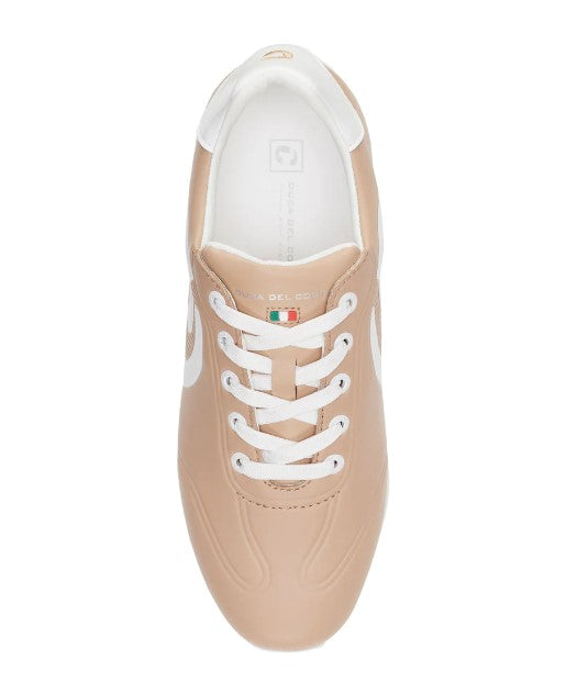 Duca Del Cosma Queenscup Champagne/White Golf Shoe