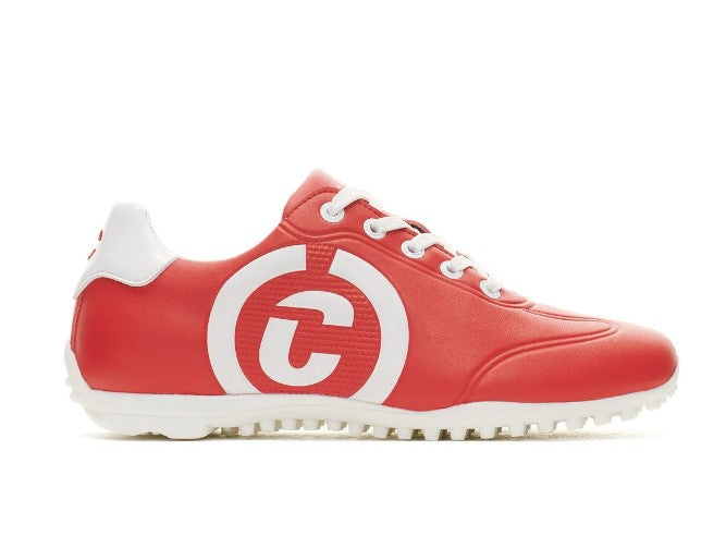 Duca Del Cosma Queenscup White/Red Golf Shoe