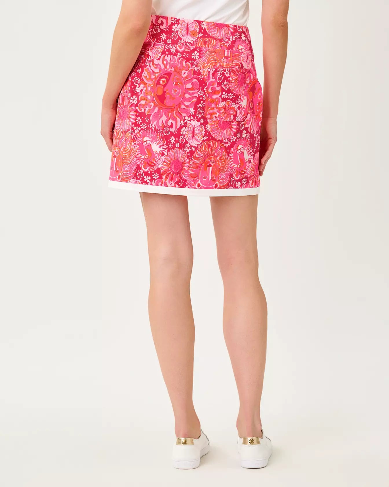 LILLY PULITZER Monica Bow Skort 17" in Paradise Punch Jims Stuff