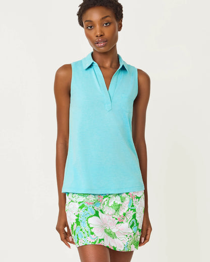 LILLY PULITZER Dune Sleeveless Polo