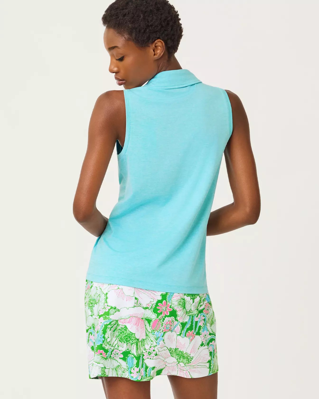 LILLY PULITZER Dune Sleeveless Polo