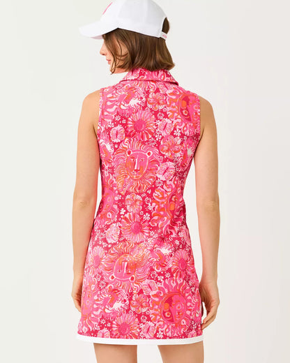 LILLY PULITZER UPF 50+ Luxletic Kathy Bow Sleeveless Dress
