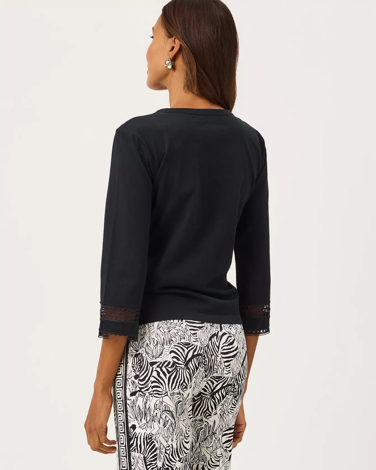 LILLY PULIZTER Clairmont 3/4 Sleeve Top