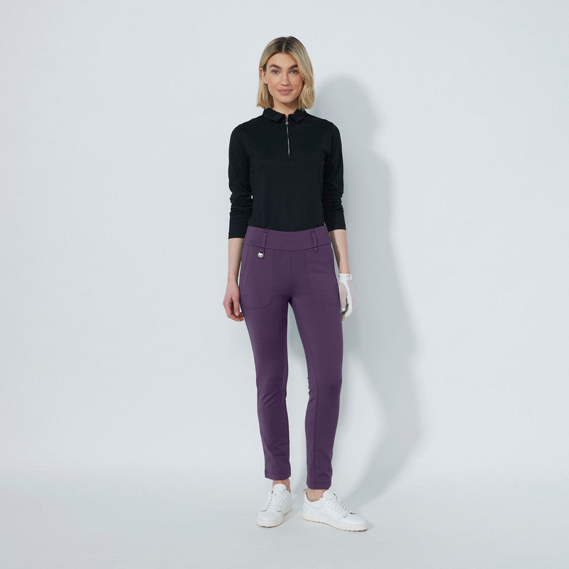 Daily Sports Abstract Fusion Magic Warm Dark Purple Pants (Multiple Lengths)