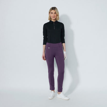 Daily Sports Abstract Fusion Magic Warm Dark Purple Pants (Multiple Lengths)