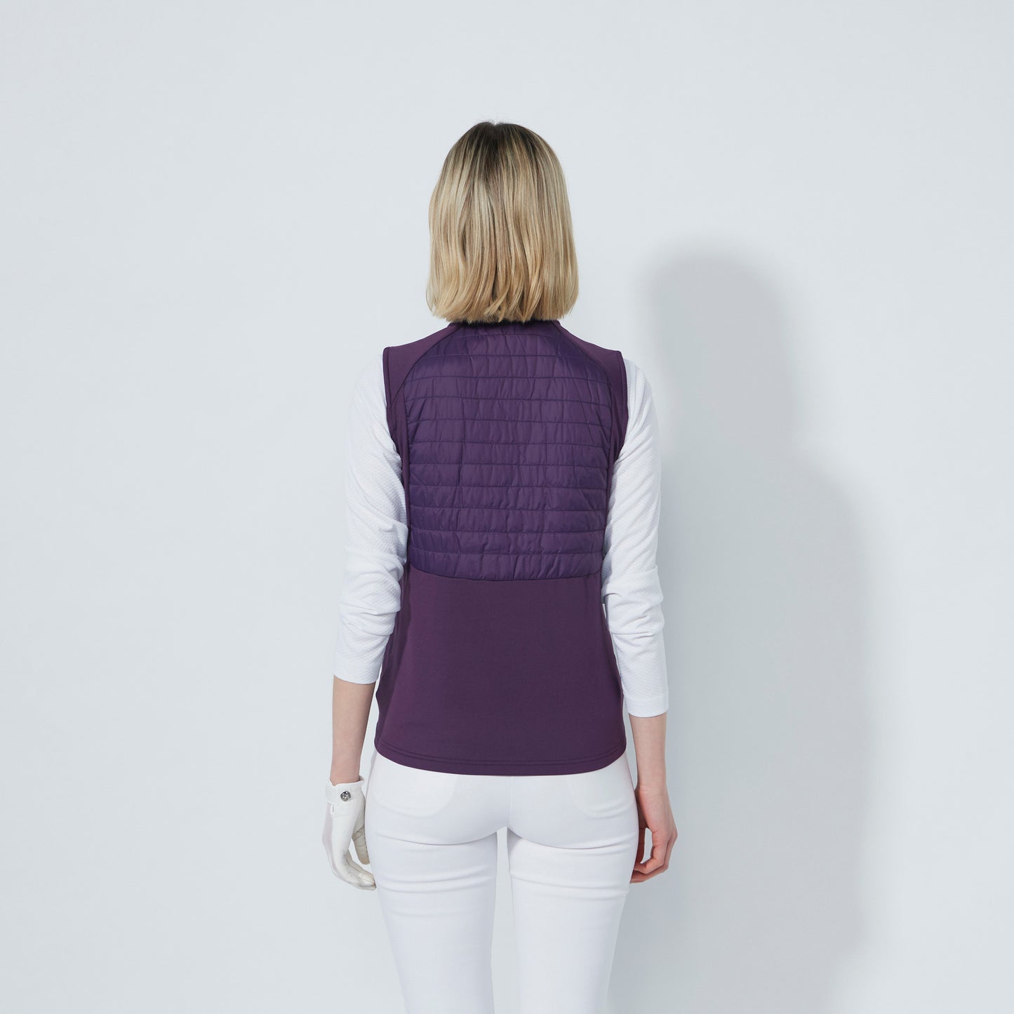 Daily Sports Abstract Fusion Allos Dark Purple Hybrid Vest