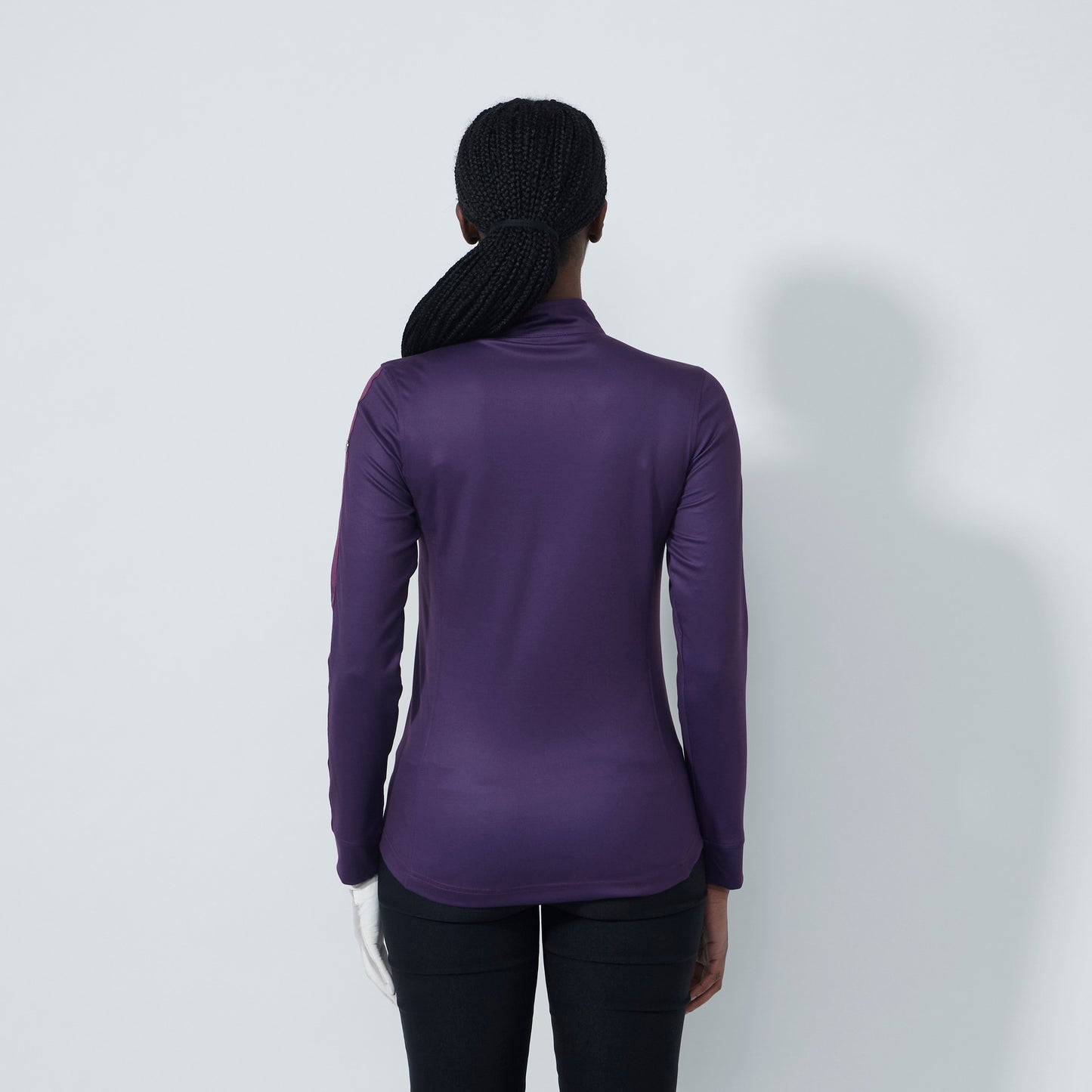 Daily Sports Abstract Fusion Anna Midlayer Half Neck Long Sleeve Top
