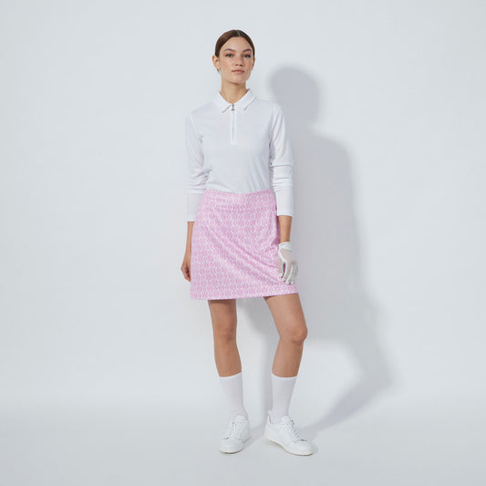 Daily Sports Abstract Fusion Printed Delusion Pink Skort (Multiple Lengths)