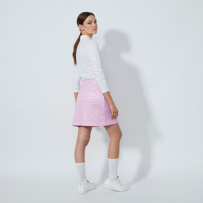 Daily Sports Abstract Fusion Printed Delusion Pink Skort (Multiple Lengths)