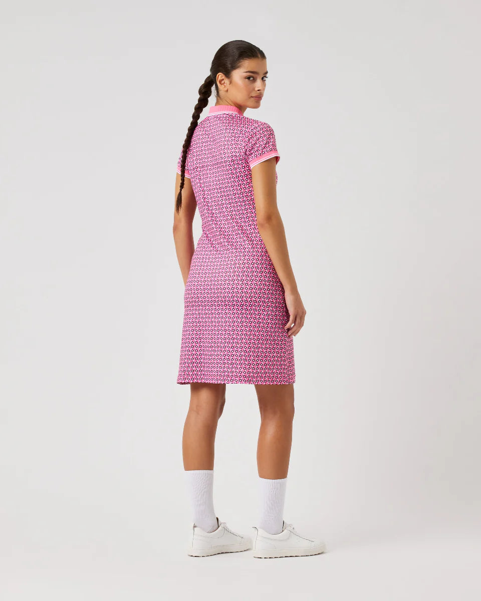 Daily Sports VIVID HORIZON Sheermotion Short Sleeve Dress