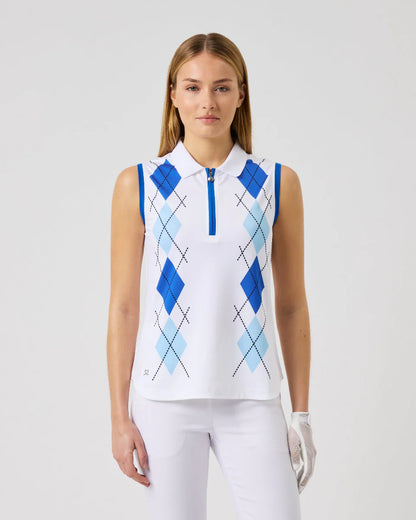 Daily Sports PLAY BLUE  Sleeveless Polo