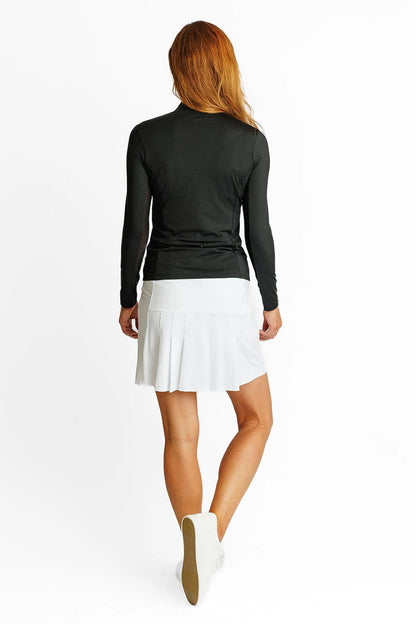 Amy Sport DARK WATCH MARISA PLEATED SKORT - WHITE