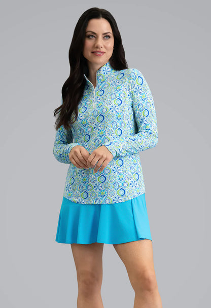 IBKUL Alexis Long Sleeve Mock Neck (Multiple Colors)