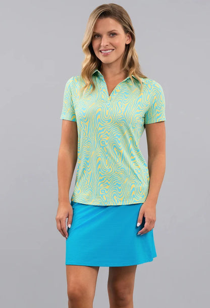 IBKUL Courtney Short Sleeve Top (Multiple Colors)