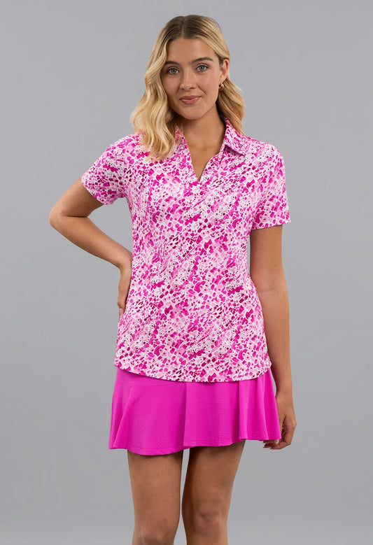 IBKUL Yesenia Short Sleeve Top (Multiple Colors)