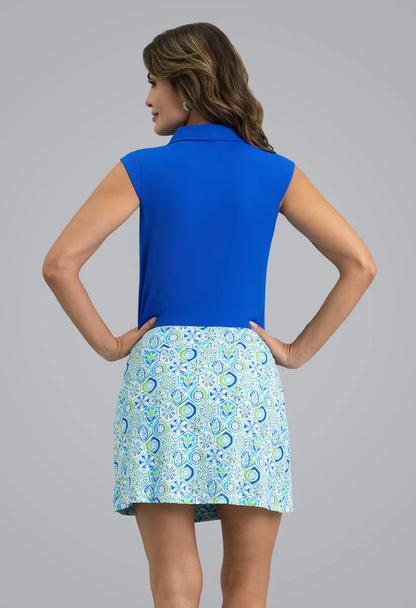 IBKUL Alexis Faux Wrap Skort 16.5"