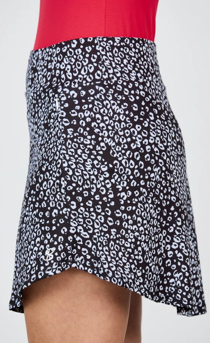 Sofibella Golf Colors Leo-Geo Black Skort 17"