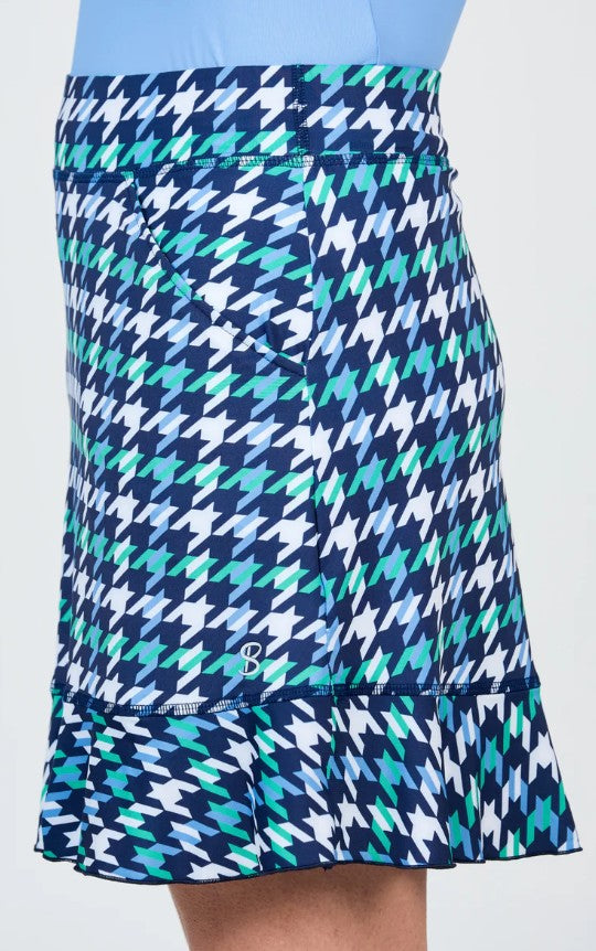 Sofibella Golf Colors Right Direction Navy Skort 18"