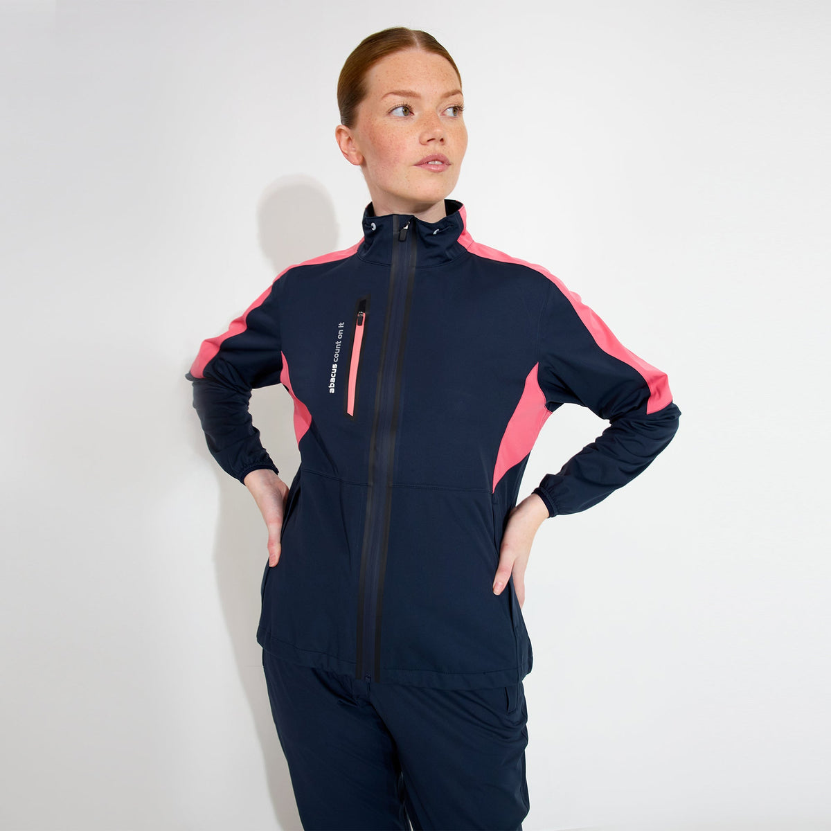Abacus WOMEN BOUNCE RAIN JACKET (MULTICOLORS)