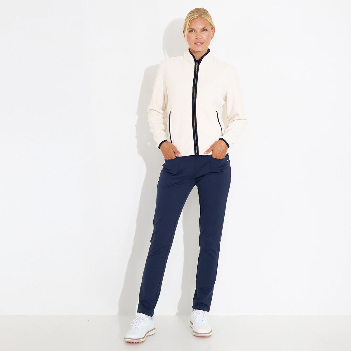 Abacus Women Foxhills Mid-Layer Fleece Jacket (Multiple Colors)