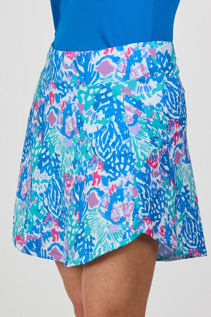 Sofibella GOLF COLLECTION Tropic Twist Skort 17"