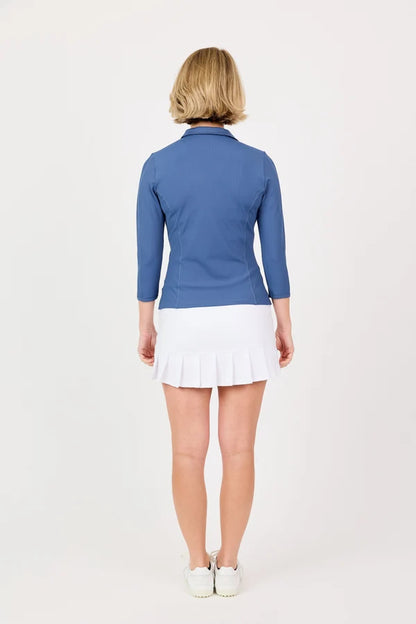 Sofibella QUIET FORCE 3/4 Sleeve Polo