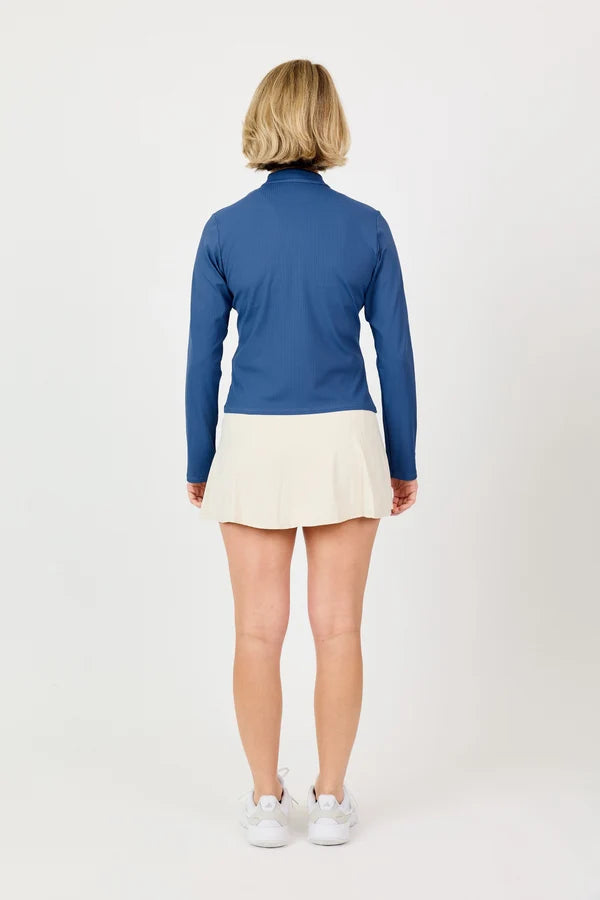 Sofibella QUIET FORCE Half Zip Long Sleeve