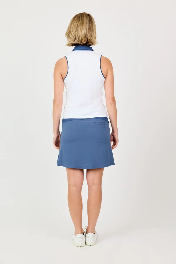 Sofibella QUIET FORCE Sleeveless Polo