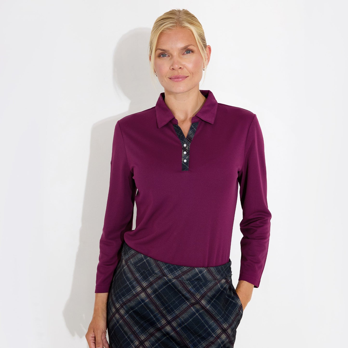 Abacus Women Limerick 3/4 Sleeve Top (Multiple Colors)