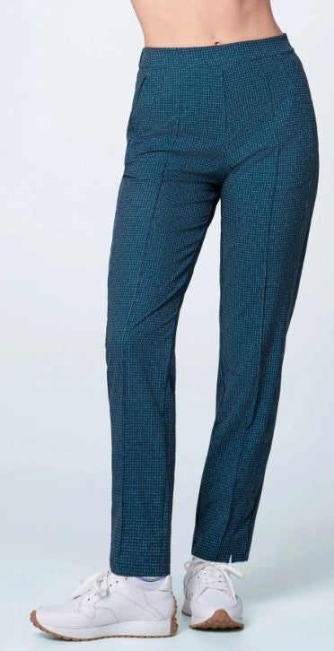 Lucky in Love Boucle Grid Pull on Pant 30"
