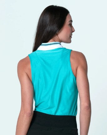 Lucky in Love EYELET YOU WIN IT Stripe Tank