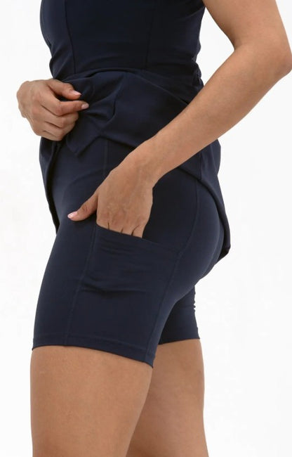 FORAY Built-in Bodysuit Sleeveless Dress (Multiple Colors)