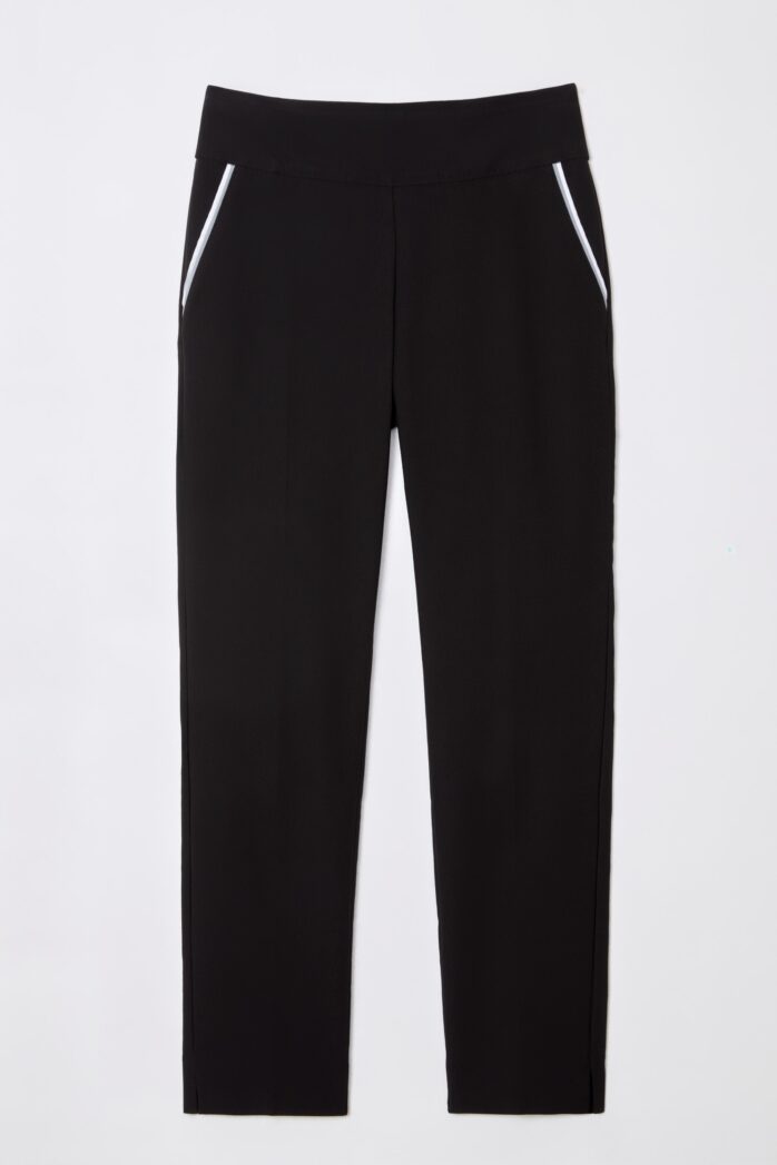 SWING CONTROL CONTRAST BACK-STRIPE VENTED TECHNO ANKLE PANT 28" (MULTIPLE COLORS)